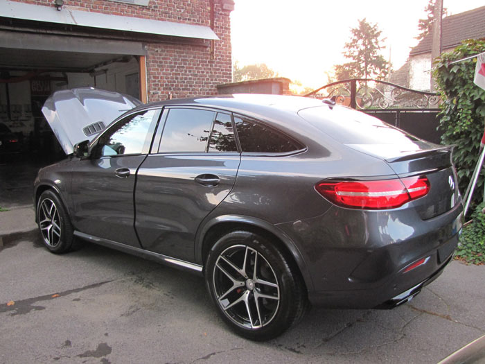 Car detailing sur GLE Mercedes